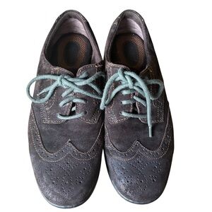 Born • Men's Brown Suede Oxford Shoes